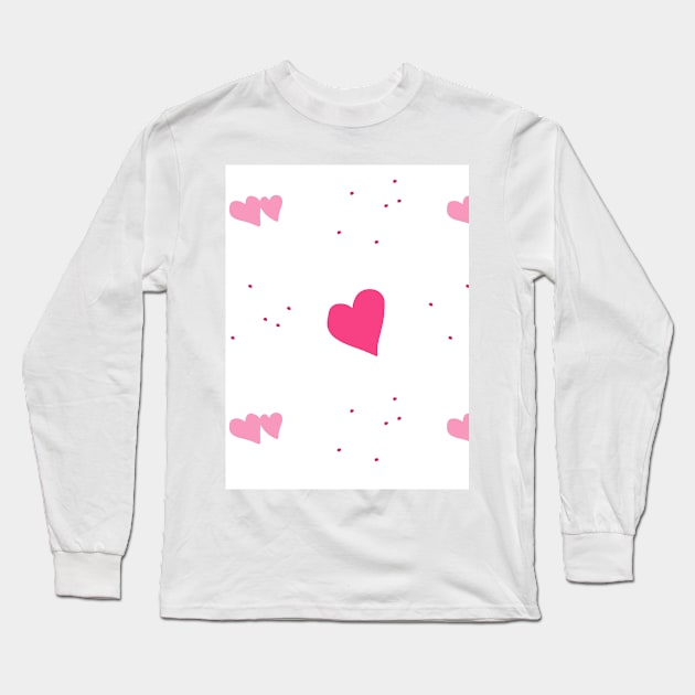 Hearts, romance, feeling, love, emotions Long Sleeve T-Shirt by grafinya